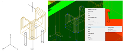 zwcad object osolation