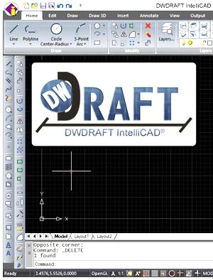 DWDRAFT IntelliCAD DWDRAFT IntelliCAD Interface
